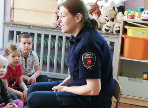 Spotkanie z pracownikiem Straży Miejskiej