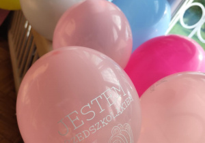 Balony z okazji Dnia Przedszkolaka