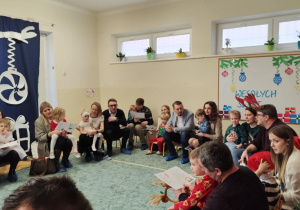 Wspólne kolędowanie.