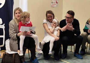 Wspólne kolędowanie.