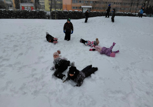Zabawy na śniegu