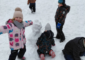 Zabawy na śniegu
