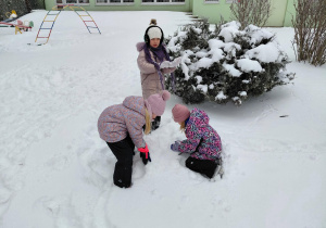 Zabawy na śniegu