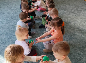 Popołudniowe zabawy z piłką