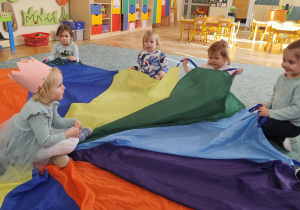 Dzieci skłądają życzenia