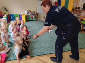 Spotkanie z panią policjantką