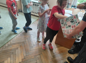 Policyjna lekcja w naszym przedszkolu